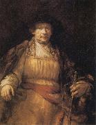 REMBRANDT Harmenszoon van Rijn, Self-Portrait